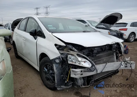 2013 Toyota Prius из США, поврежденный, VIN JTDKN3DU1D1630666